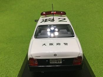 ニッサン　クルー　レイズ　パトカー RAI'S (レイズ) 1/43 日産 クルー 1995 神奈川県警察交通部交通